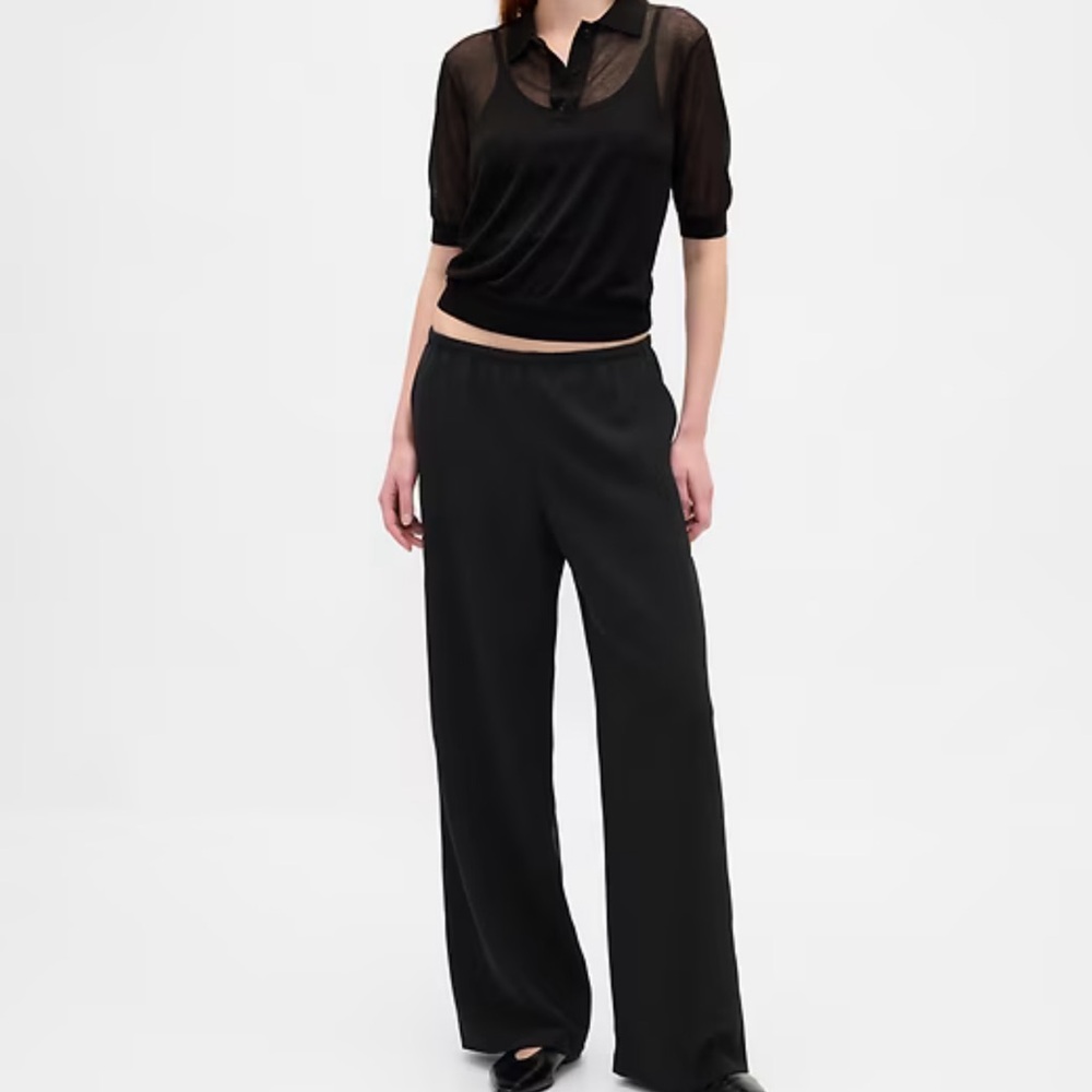 Gap easy leg wide pants